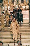 Laura Theresa Alma-Tadema The Triumph of Titus oil painting